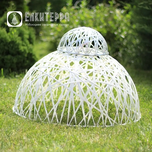 Шар поликомпозитный, 0,2 м, Белый